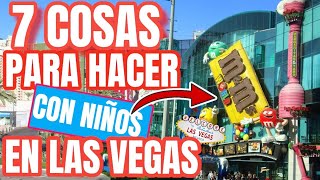 ¿Qué hacer con niños en Las Vegas YANDRY GARCIA LAS VEGAS STRIP yandrygarcia lasvegas [upl. by Anitserp]