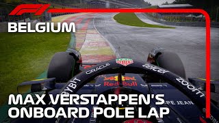 Max Verstappens Pole Lap  2024 Belgian Grand Prix  F1 24 [upl. by Hgielyak]