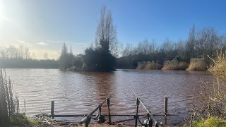 SOLID BAGS FISHING A CLAY PIT LAKE FOR UK CARP [upl. by Nalaf]