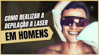 Como realizar a depilação a laser em homens [upl. by Durman777]