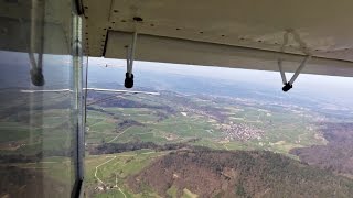 Towing gliders  in duty as a glider tow pilot [upl. by Dulla]