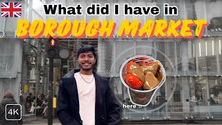 Borough Market The Ultimate Street Food Tour in London [upl. by Hollah]