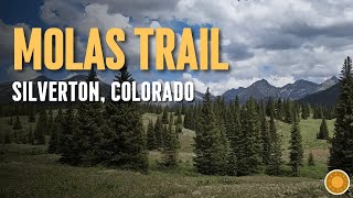 Molas Trail to Animas River and Molas Lake  Silverton CO [upl. by Henigman927]