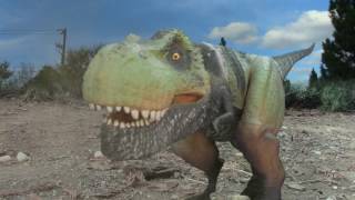 TRex vs Roboraptor Dinosaur Attack 2 Deleted Scene [upl. by Editha825]