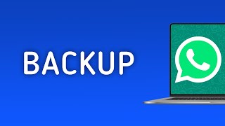 How to Backup WhatsApp on PC [upl. by Ellehcil964]