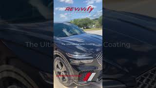 2024 Genesis GV70 Revivify Ceramic Coating Austin Texas Dripping Auto Pros [upl. by Brest589]