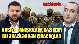 Rusiya danışıqlara hazırdır Ruslar bu ərazilərdən çıxacaq Zeynal Əmrəliyev ilə QIRMIZI MASA [upl. by Aibara]