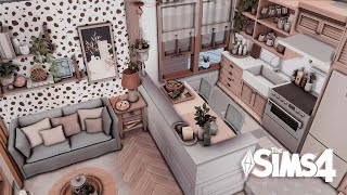 GIRLY APARTMENT  The Sims 4 apartment renovation [upl. by Yednil]