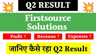 Firstsource Solutions Q2 Results 2025  Firstsource Solutions results today  firstsource share news [upl. by Nashoma]