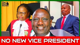 ❌Kenyas High Court Halts New Vice President Appointment [upl. by Seligmann]