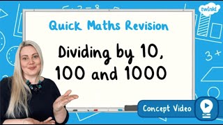 How Do You Divide by 10 100 and 1000  KS2 Maths Concept for Kids [upl. by Federico]