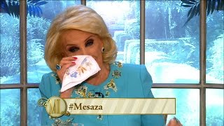 Mirtha Legrand se emocionó hasta las lágrimas con Ángela Torres [upl. by Etana332]