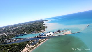 The Largest Salt Mine in the World  History and In Flight Videography at Goderich [upl. by Eidolem]