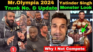 Hadi Choopan Trunk no1 amp Omer Bahamed in Olympia🇮🇳MrOlympia 2024 Updates  Yatinder Singh Can Win [upl. by Assenad878]