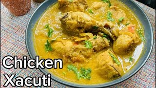 Goan Xacuti Recipe  Popular Goan Chicken Curry  Chicken Curry Recipe [upl. by Lleynad114]