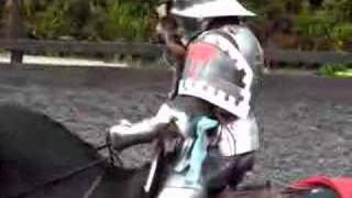 Royal Armouries Joust 2007 CLIP August pt 2 [upl. by Donalt]