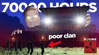 Rust Clan tries to raid my 70000 Hour Quad… [upl. by Eisteb]