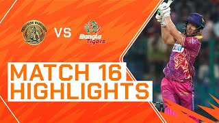 2023 Abu Dhabi T10 Match 16 Highlights Northern Warriors vs Bangla Tigers  Season 7 [upl. by Elocon]