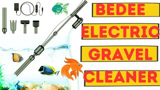 Bedee Electric Aquarium gravel cleaner bedeeelectricaquariumgravelcleaner [upl. by Naelopan]