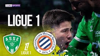 St Etienne vs Montpellier  Ligue 1 HIGHLIGHTS  112324  beIN SPORTS USA [upl. by Leumel65]