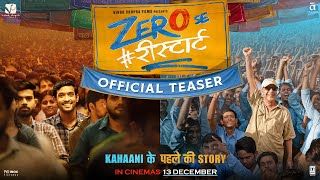 Zero Se Restart – Official Teaser  Vidhu Vinod Chopra  In Cinemas 13th December 2024 [upl. by Donalt401]