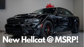 Buying a new 2023 Dodge Charger Hellcat Widebody Jailbreak [upl. by Ahsiruam]