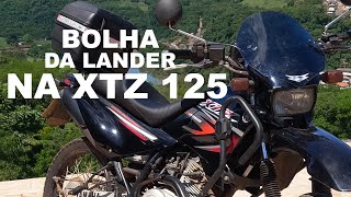 BOLHA DA LANDER NA XTZ 125 [upl. by Janina]