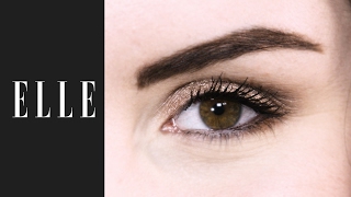 Maquillage des yeux pailleté par AllyFantaisies┃ELLE Beauté [upl. by Nylirem]