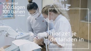 Mondhygiënist voor een dag wat doe je dan  Randstad  Dag 93 [upl. by Oilerua]