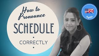 How to pronounce Schedule  Schedule Pronunciation  How to say Schedule  The Assorted Bag [upl. by Egreog]