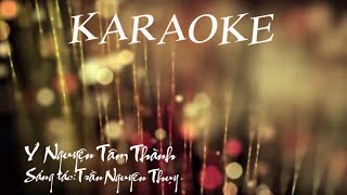 KARAOKEÝ NGUYỆN TÂM THÀNH NhạcamplờiTrần Nguyên Thụy [upl. by Alvina]