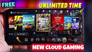 Play PC Games On Android  Free Cloud Gaming  Best Cloud Gaming  Unlimited Time Cloud Gaming App [upl. by Anitsirhk]