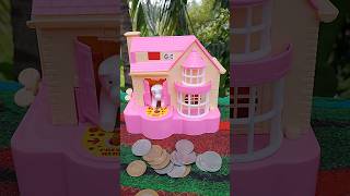 Amar amazing dog house poppy bank amp dog house 2 rupees coin collect shorts shortsfeed [upl. by Celia]