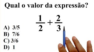 Como resolver somas de frações com denominadores diferentes rapidamente [upl. by Tadeas]