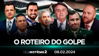 ICL NOTÍCIAS 2  080224  INVESTIGAÇÃO REVELA COMO E QUEM PLANEJOU UM GOLPE DE ESTADO NO BRASIL [upl. by Eniamrej625]