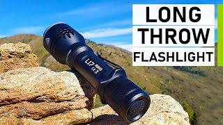 Top 10 Best Long Throw Flashlight [upl. by Arrakat]