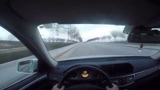 MercedesBenz E350 CDI 4Matic POV Drive GoPro Hero4 [upl. by Martinez155]