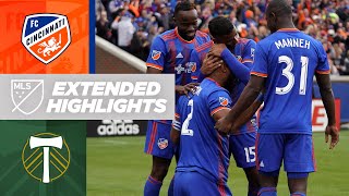 FC Cincinnati put on a Show in First Ever MLS Home Game  Extended Highlights [upl. by Hillie880]