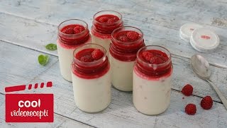 Brza panna cotta s malinama [upl. by Eneleahs]