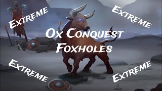 Northgard Extreme Ox Conquest 2 Foxholes [upl. by Enilauqcaj109]