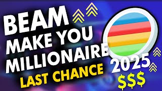 BEAM CRYPTO WILL MAKE MILLIONAIRES 100X SOON  Beam Crypto price prediction  Altcoin daily BITCOIN [upl. by Utham]