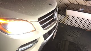 How to change 2015 Mercedes ML350 headlight [upl. by Kiran]