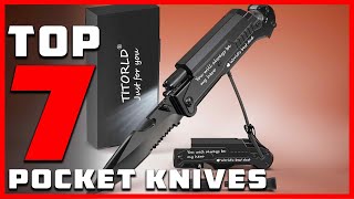 The 7 Best Pocket Knives for Survival and Utility [upl. by Ordnassela777]