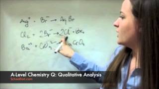 Qualitative Analysis  A Level Chemistry Question [upl. by Aihceyt]