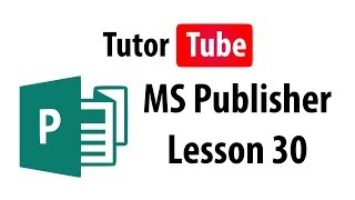 MS Publisher Tutorial  Lesson 30  Swapping Pictures [upl. by Elsa]