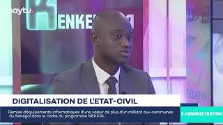 Digitalisation  Zoom sur lEtatcivil et la gouvernance des données Kenkelibaa [upl. by Hancock]