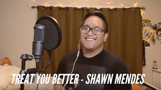 Shawn Mendes  Treat You Better Raymond Salgado Cover [upl. by Junna]