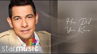 Gary Valenciano  How Did You Know Audio 🎵  With Love [upl. by Annavaig]