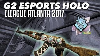 G2 ELEAGUE Major Atlanta 2017 Holo Sticker  InGame Showcase [upl. by Erodeht]