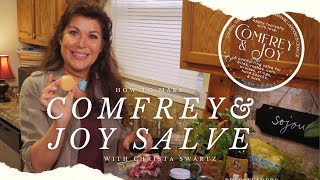 Comfrey amp Joy  The Ultimate Healing Salve for Comfort from Bee stings to Broken Bones [upl. by Aprile]